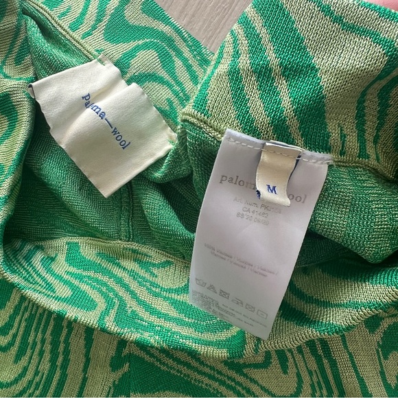 PALOMA WOOL claudia green pants M 🌀💚 - Picture 4 of 10